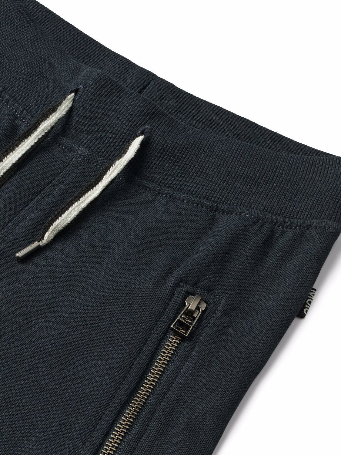 Molo Cotton Blend Sweatpants In Blue