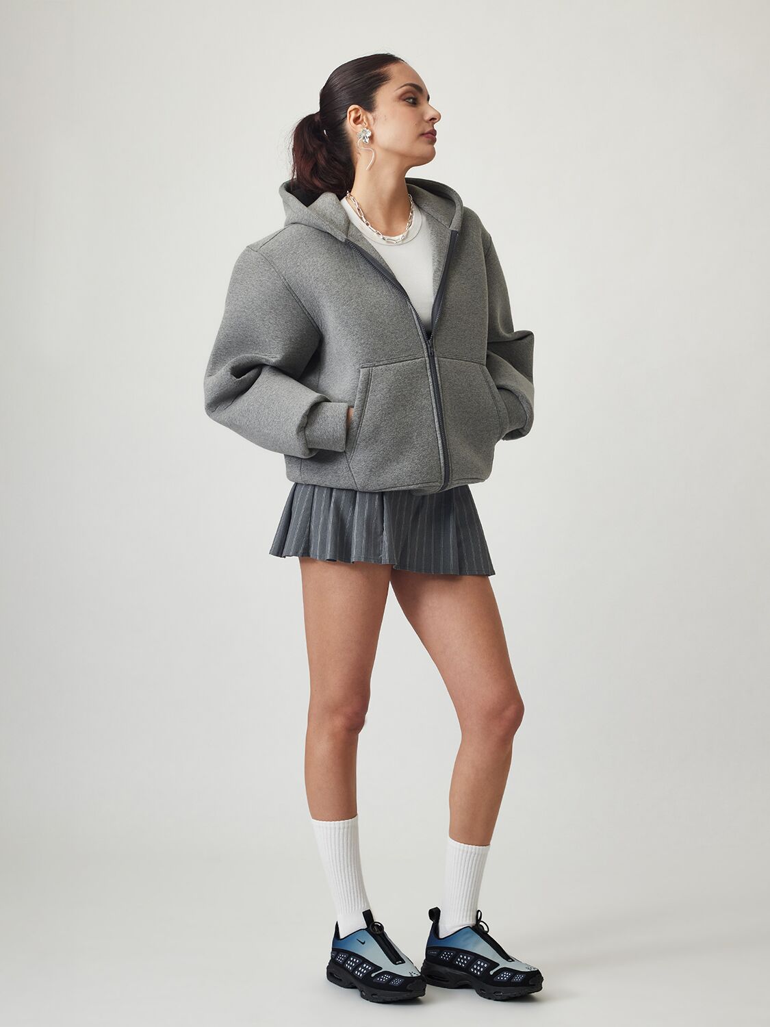 SOTF FULL-ZIP STRETCH COTTON HOODIE 