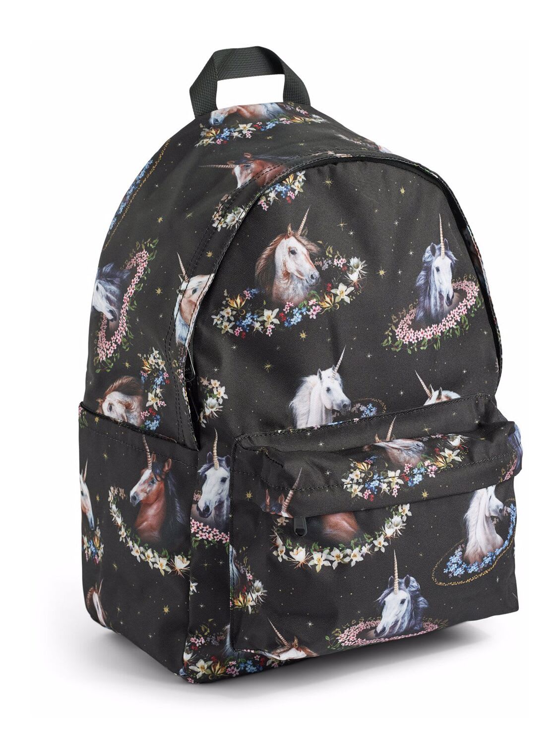 Unicorn Print Poly Backpack