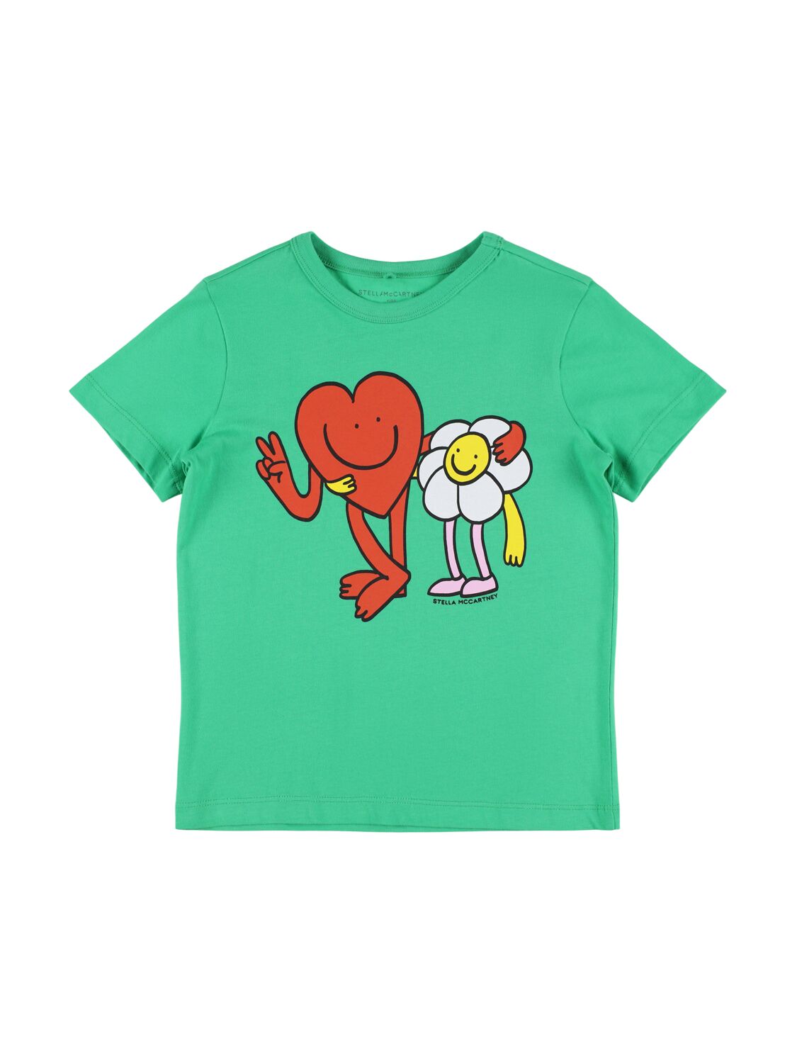 STELLA MCCARTNEY KIDS Printed Cotton Jersey T-shirt