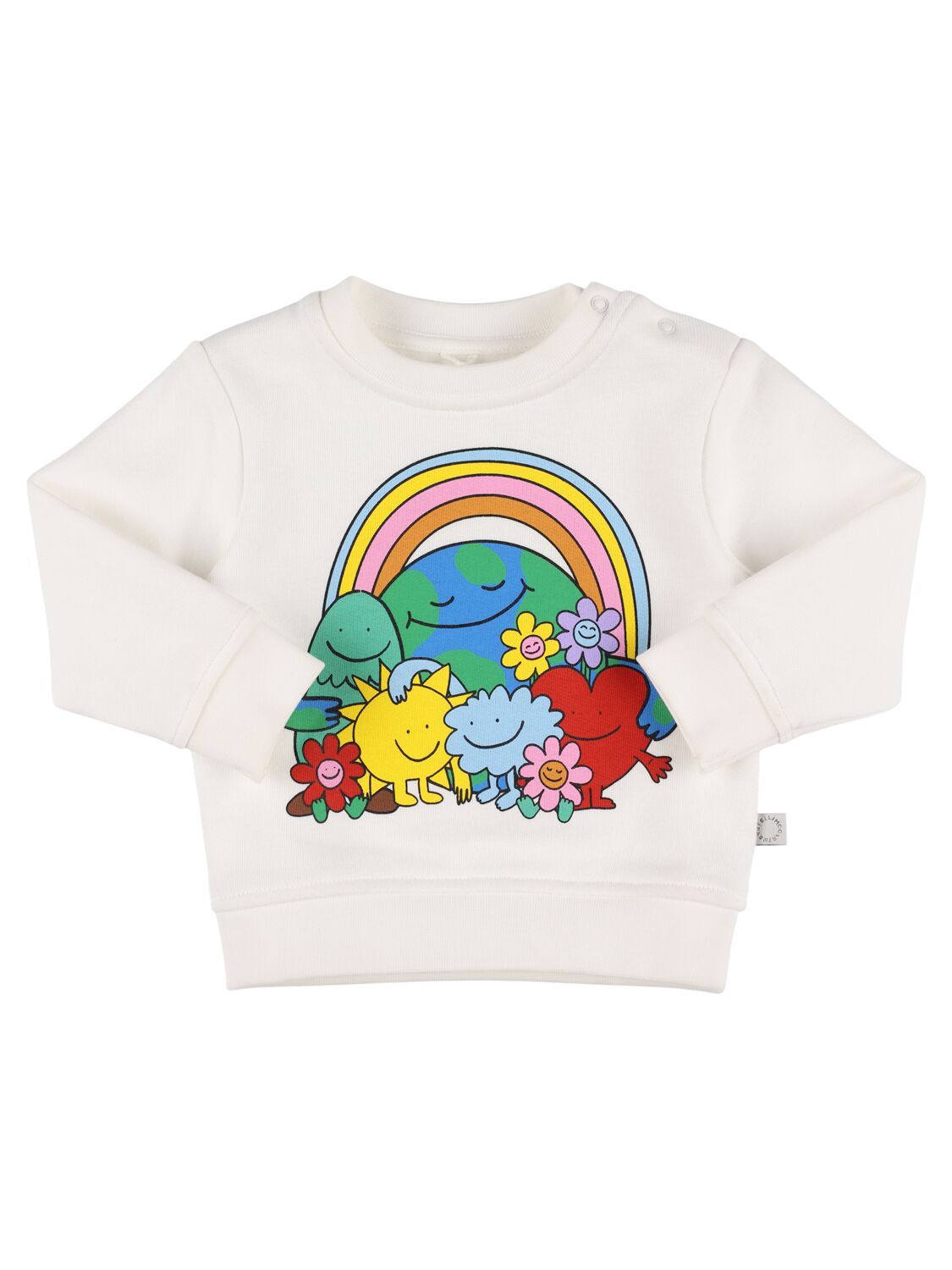 Stella Mccartney Printed Cotton Sweatshirt