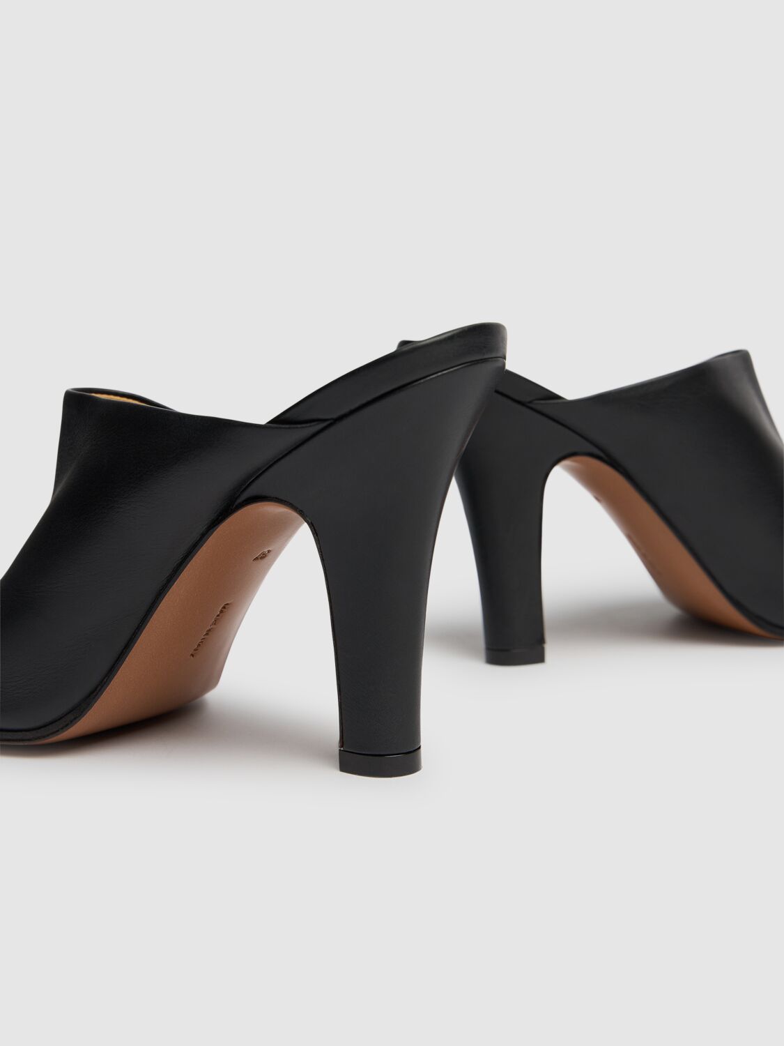 The Row 90mm Signum Heeled Leather Mules