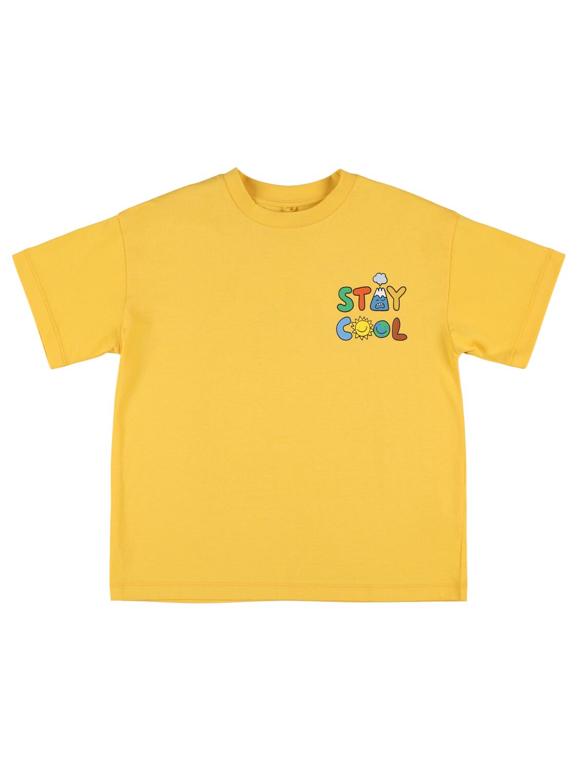 STELLA MCCARTNEY KIDS Printed Cotton Jersey T-shirt