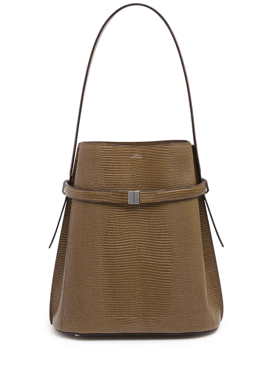 Sac Seau Ceinturé Embossé Façon Lézard - TOTEME - Modalova