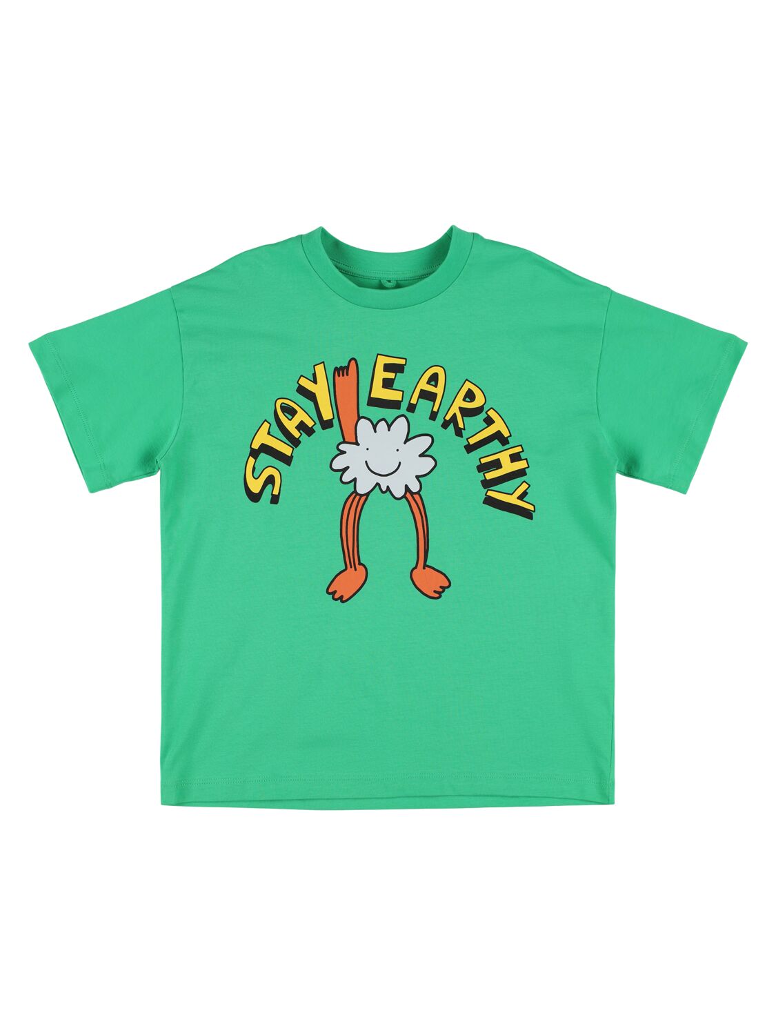 STELLA MCCARTNEY KIDS Printed Cotton Jersey T-shirt
