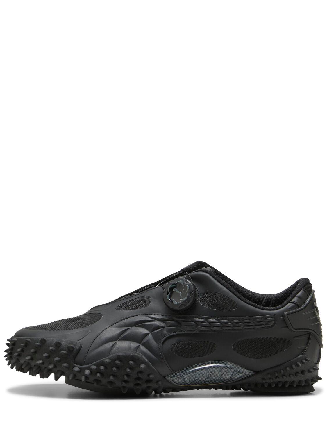 Puma X Aap Rocky Mostro Disccords Textured Slip-on Sneakers In Black