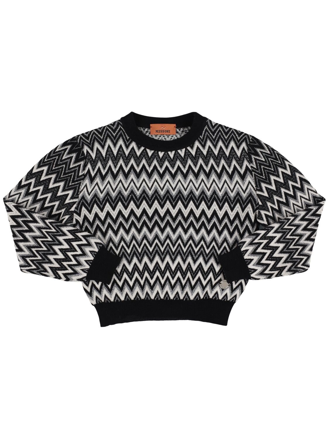 Missoni Jacquard Knit Wool Blend Sweater