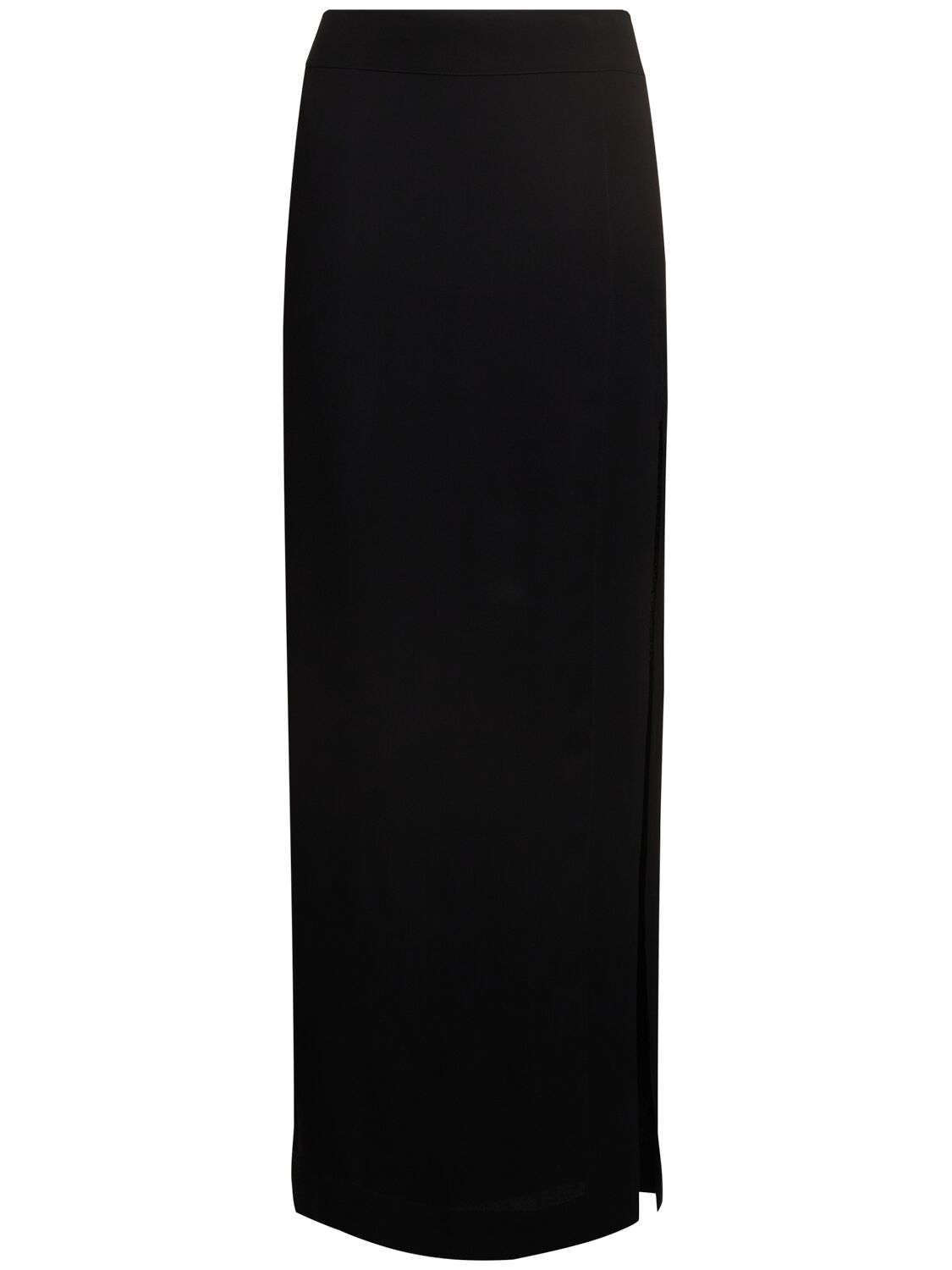 Totême High Slit Viscose Midi Skirt