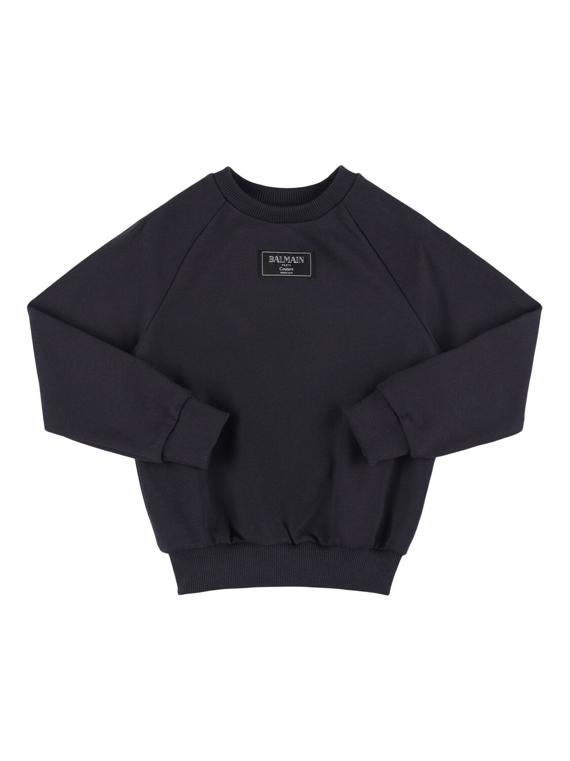 BALMAIN Cotton Sweatshirt W/logo