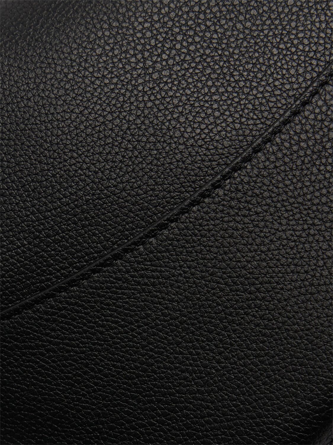 Shop The Row Jouve Lux Fine Grain Shoulder Bag In Black