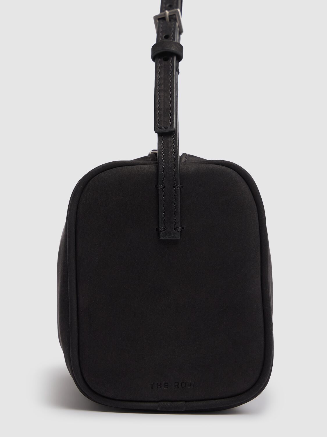 THE ROW 90S NUBUCK TOP HANDLE BAG 