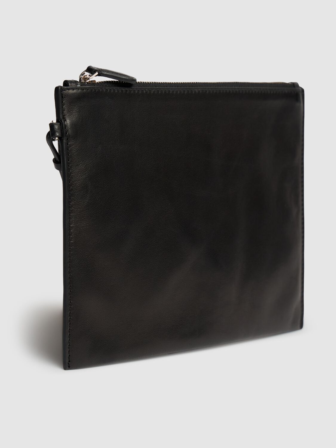 The Row Wrislet Leather Pouch