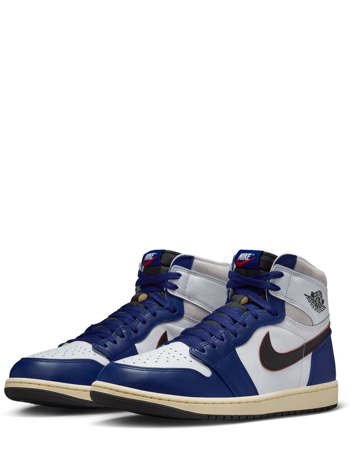 Jordan Air  1 Retro High Og Sneakers In White/black-neu