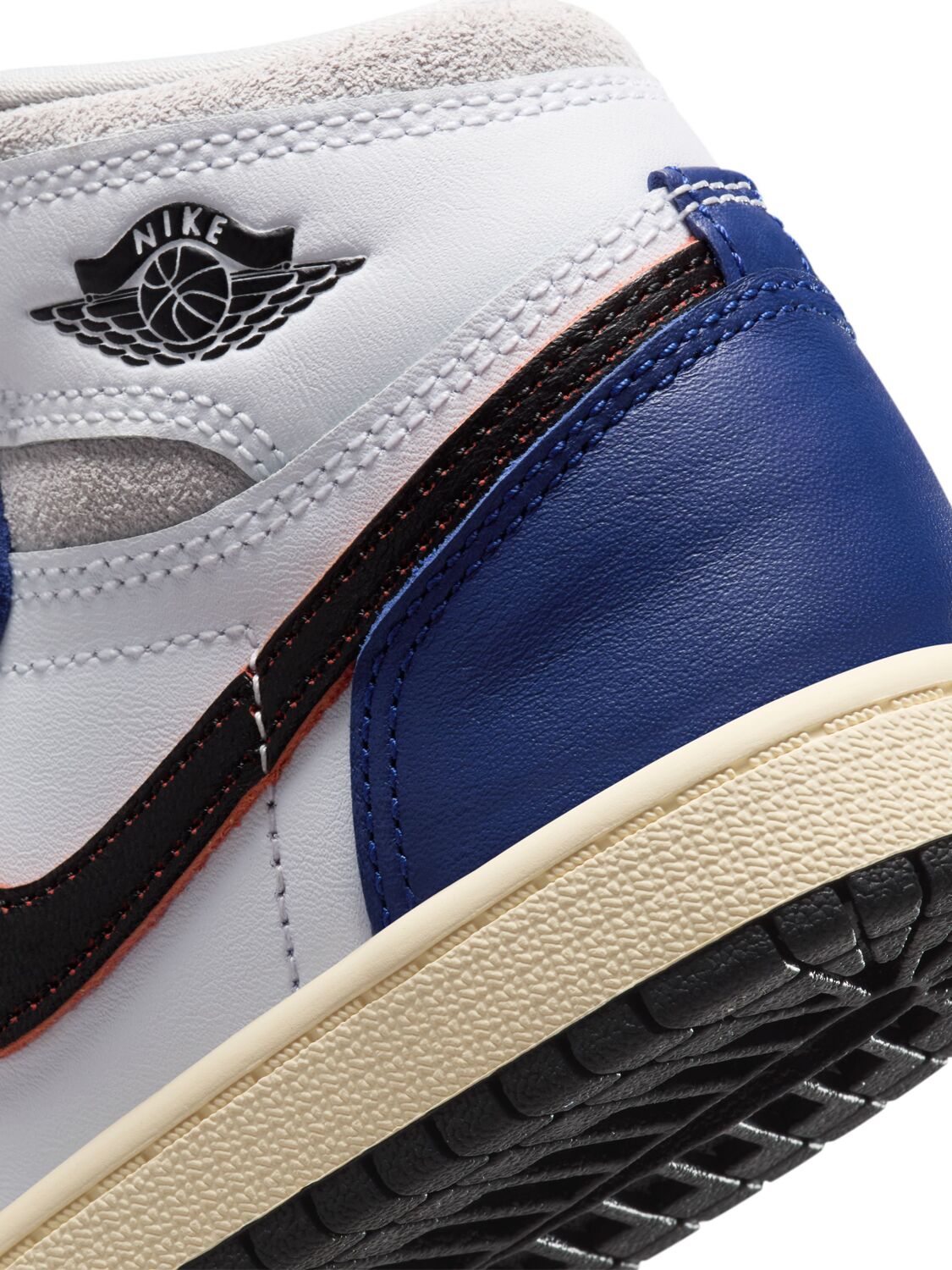 Jordan 1 Retro High Og Sneakers In White/black