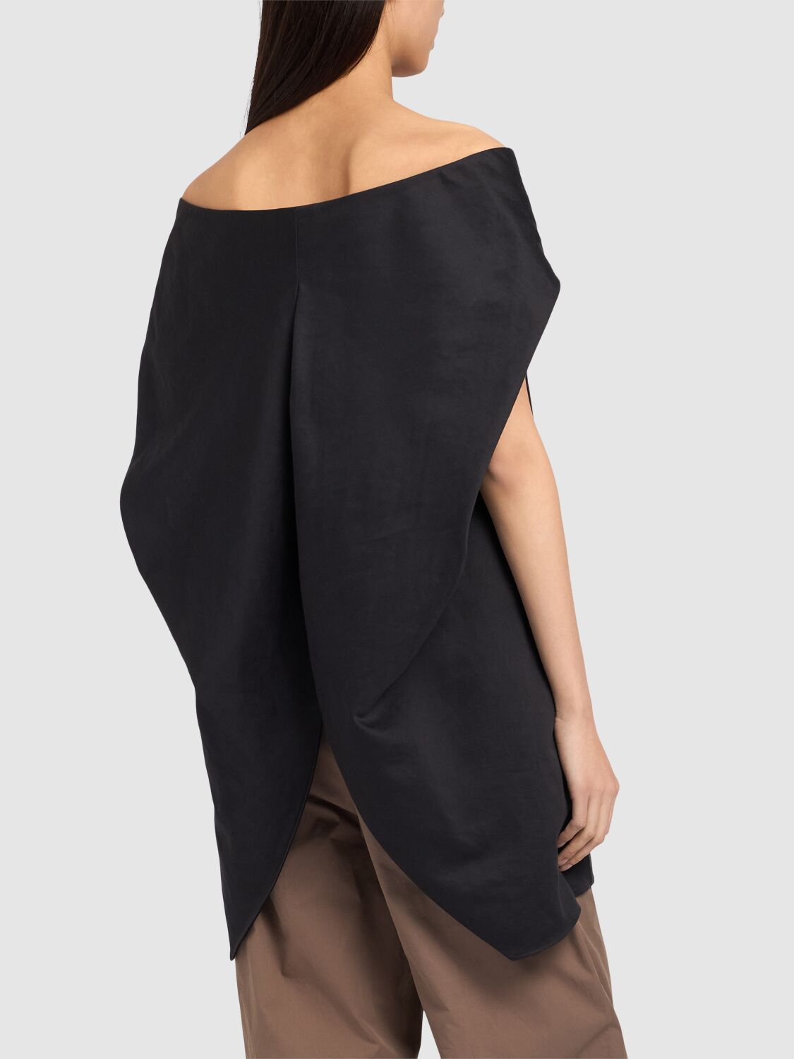 The Row Pallenberg Heavy Rustic Top In Black