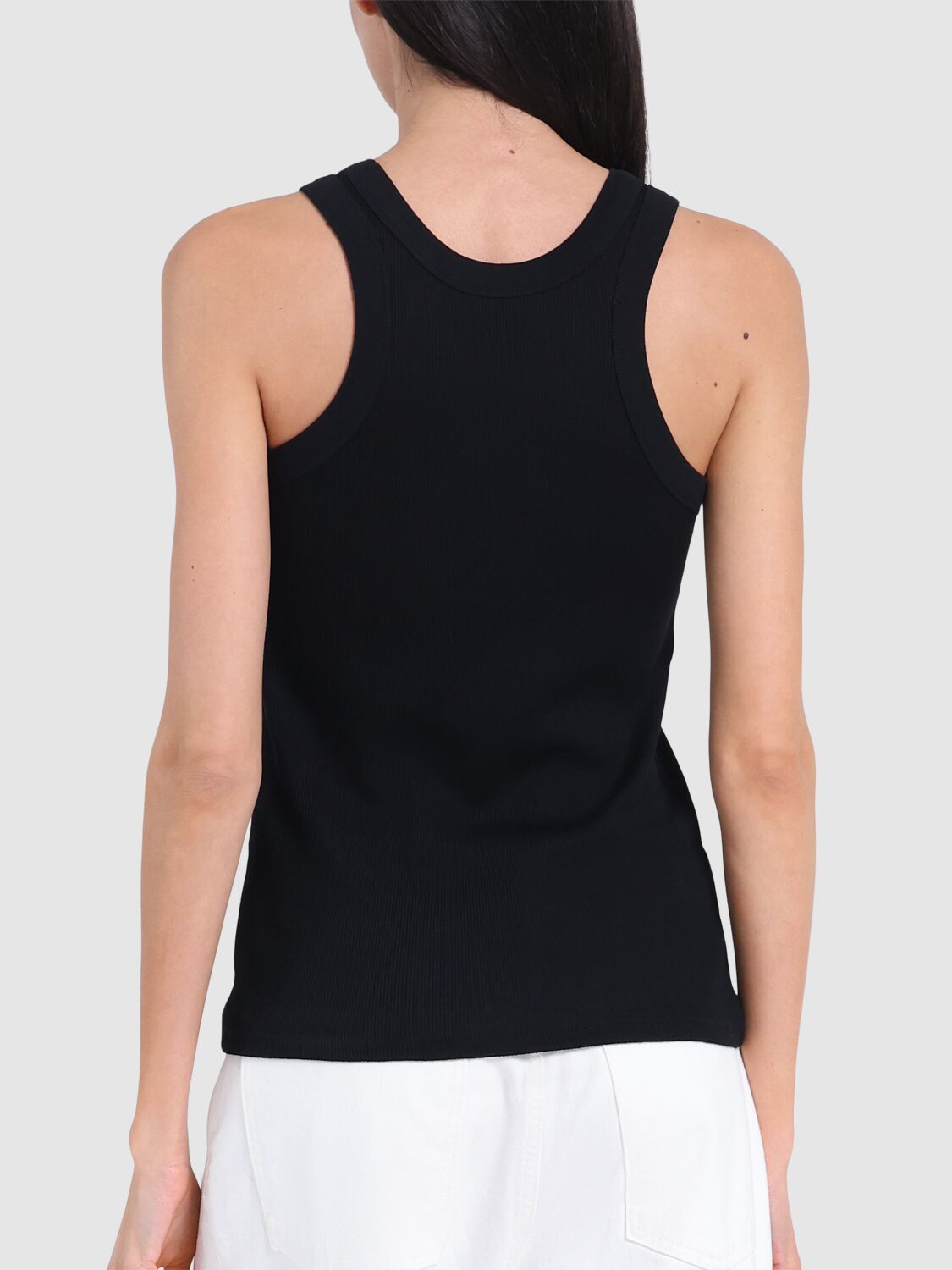 LOULOU STUDIO LIMBA COTTON TANK TOP 