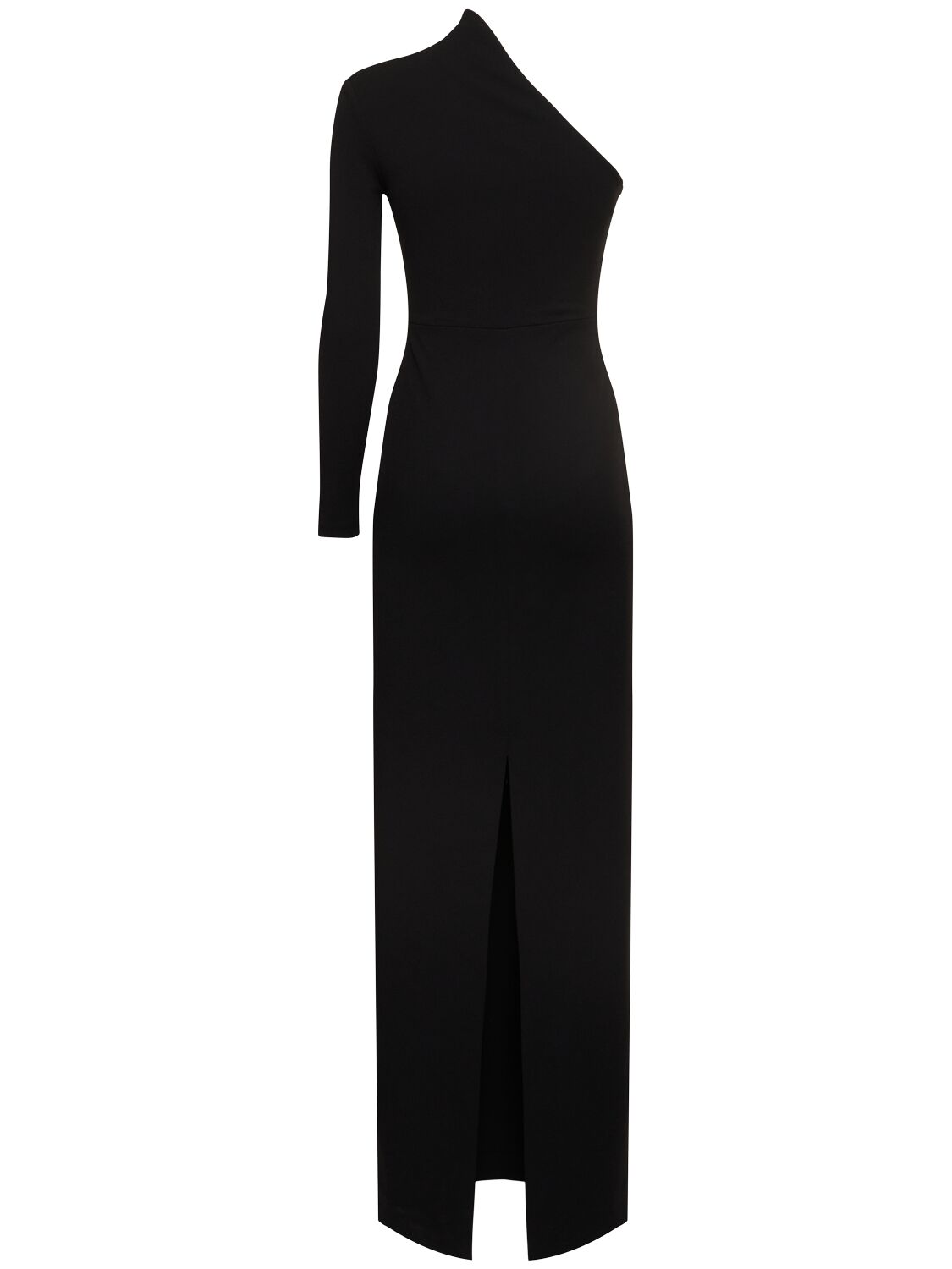 Solace London Joana Long Dress In Black