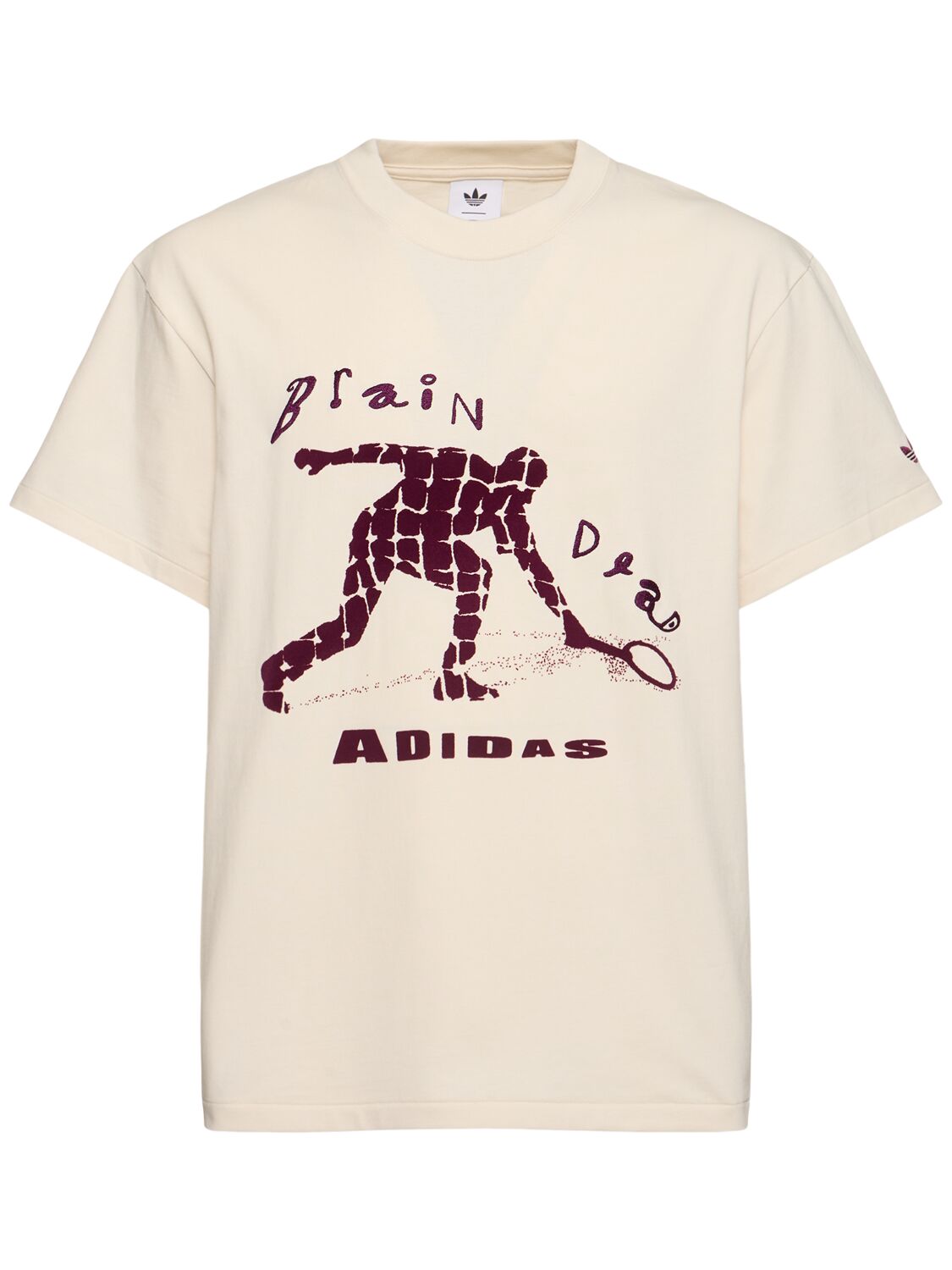 T-shirt En Coton Imprimé Brain Dead - ADIDAS ORIGINALS - Modalova