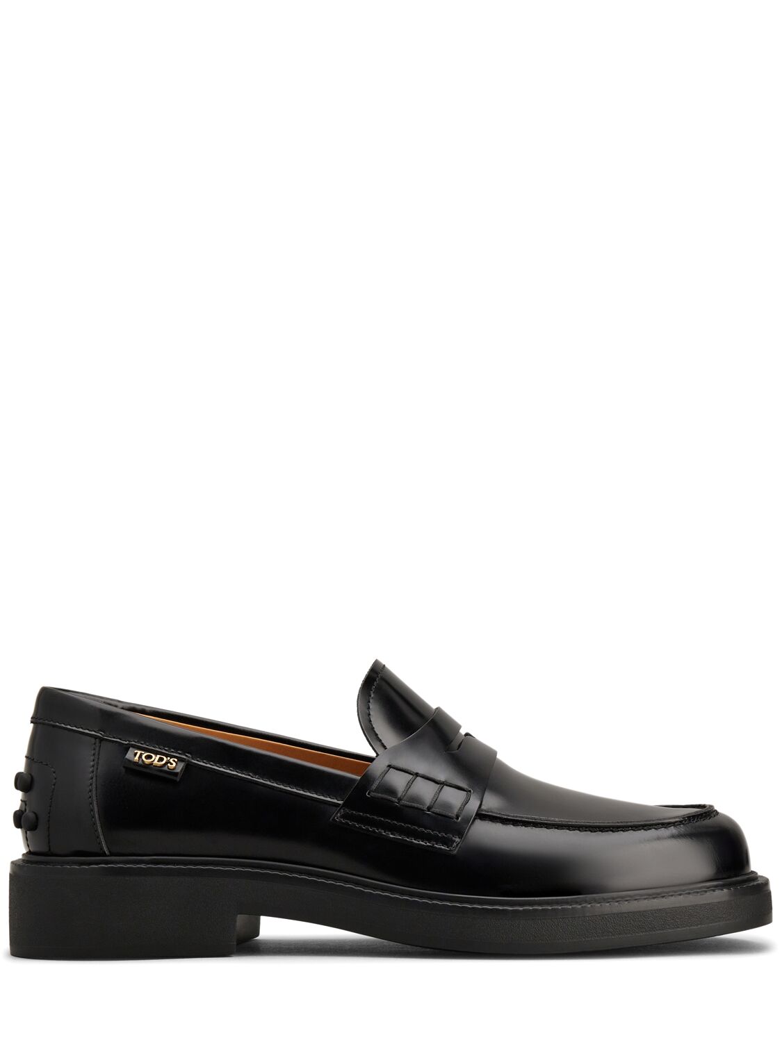 Tod's 20mm Brushed Leather Loafers