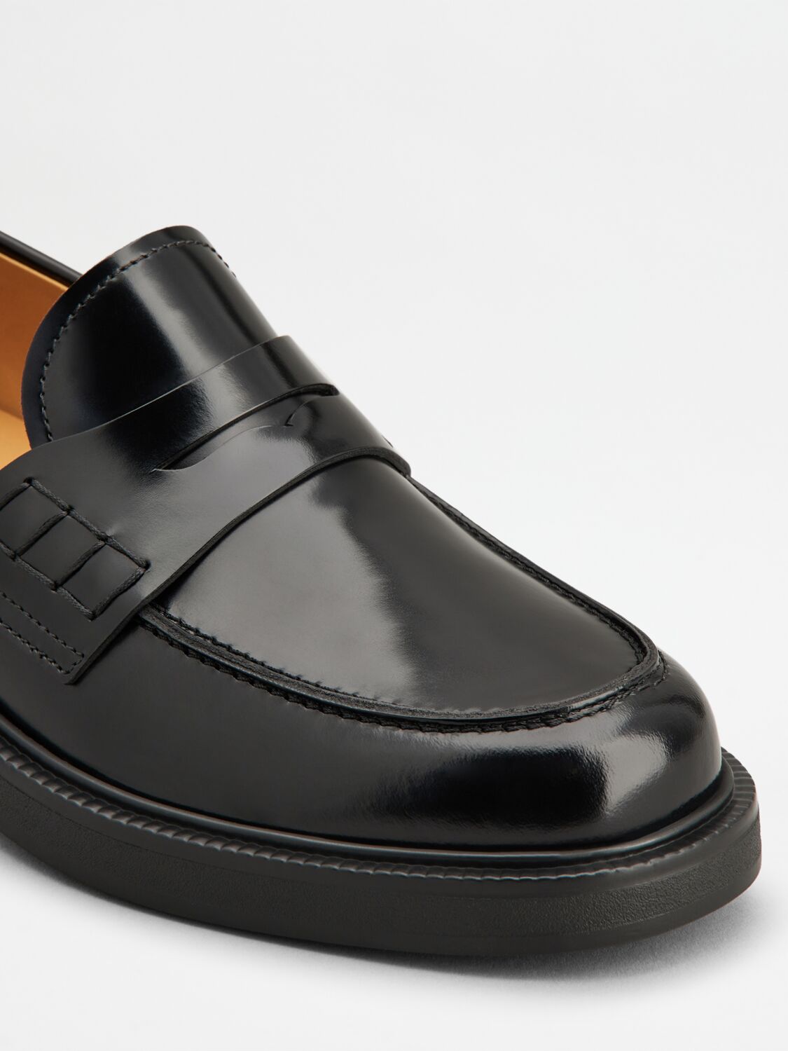 Tod's 20mm Brushed Leather Loafers