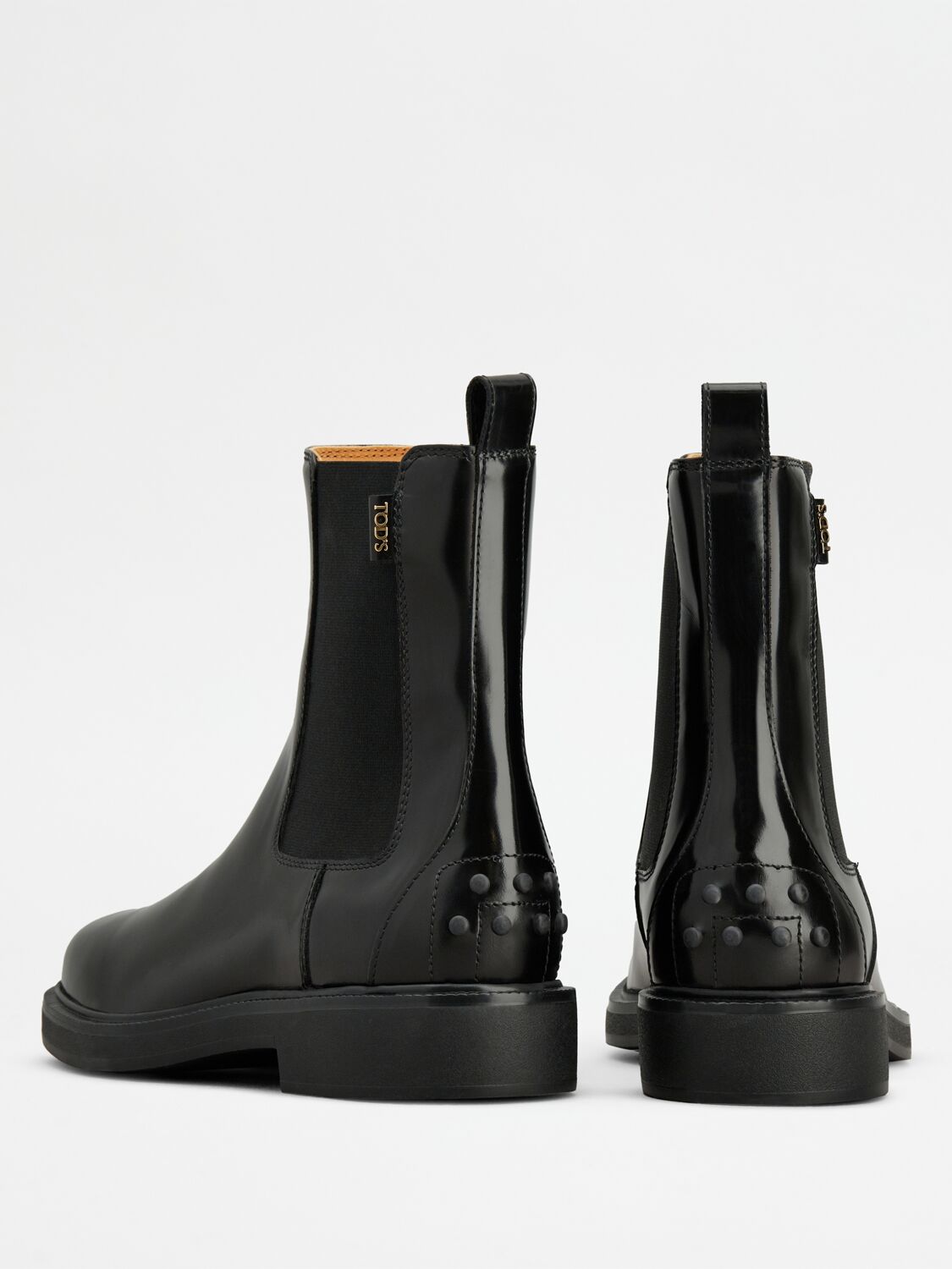 Tod's 20mm Brushed Leather Ankle Boots