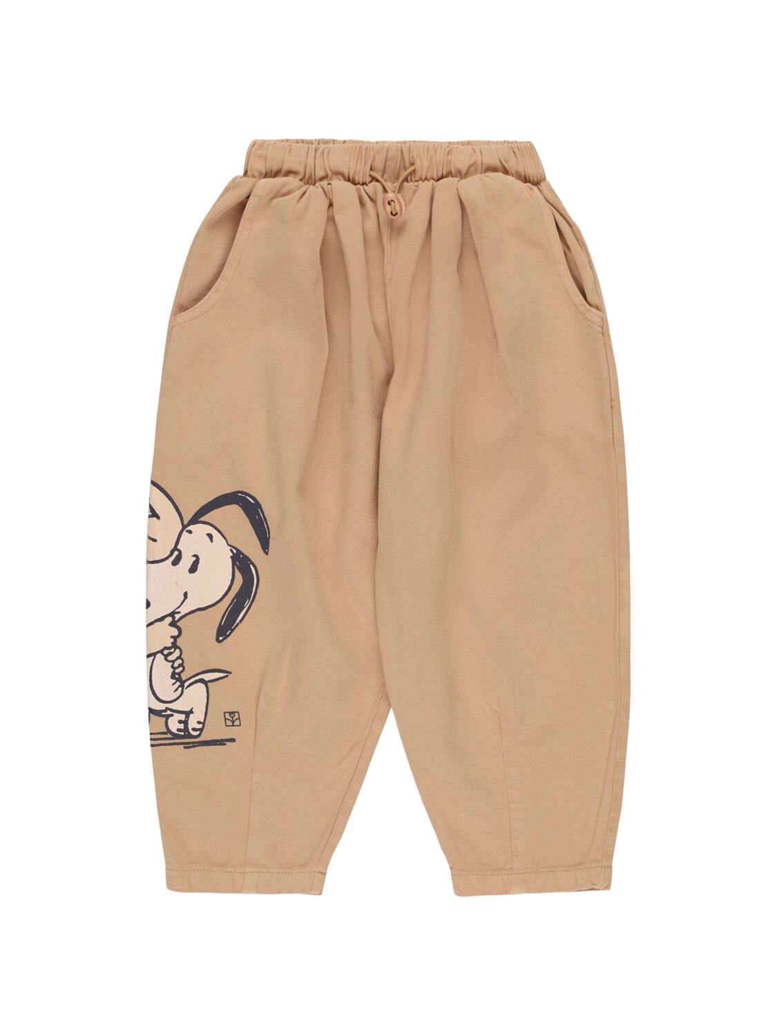 The Campamento Babies' Printed Cotton Sweatpants In Neutral