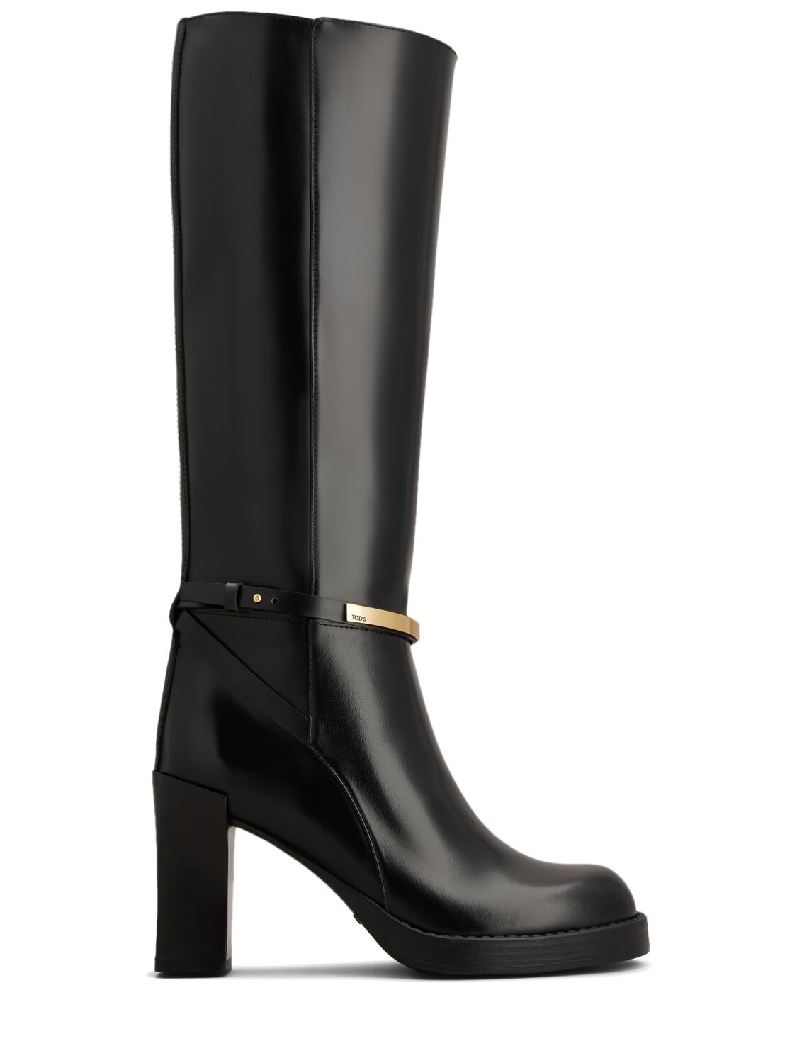 80mm Leather High Boots