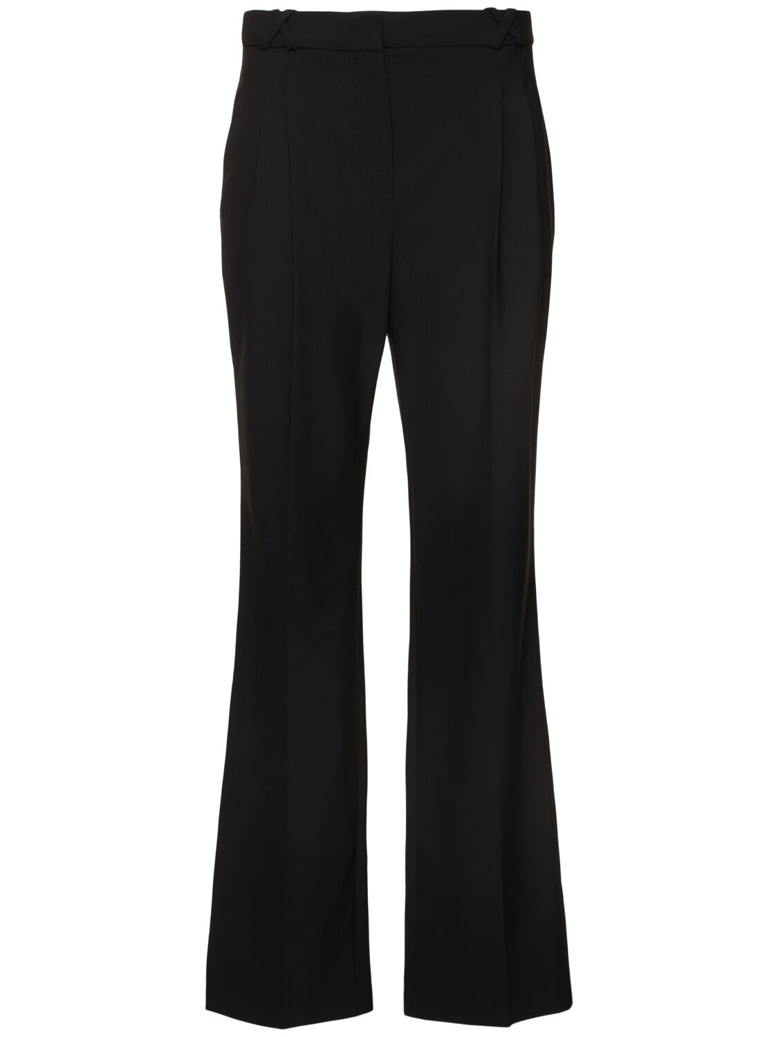 Pantalon En Laine Mélangée À Plis Noah - THE GARMENT - Modalova