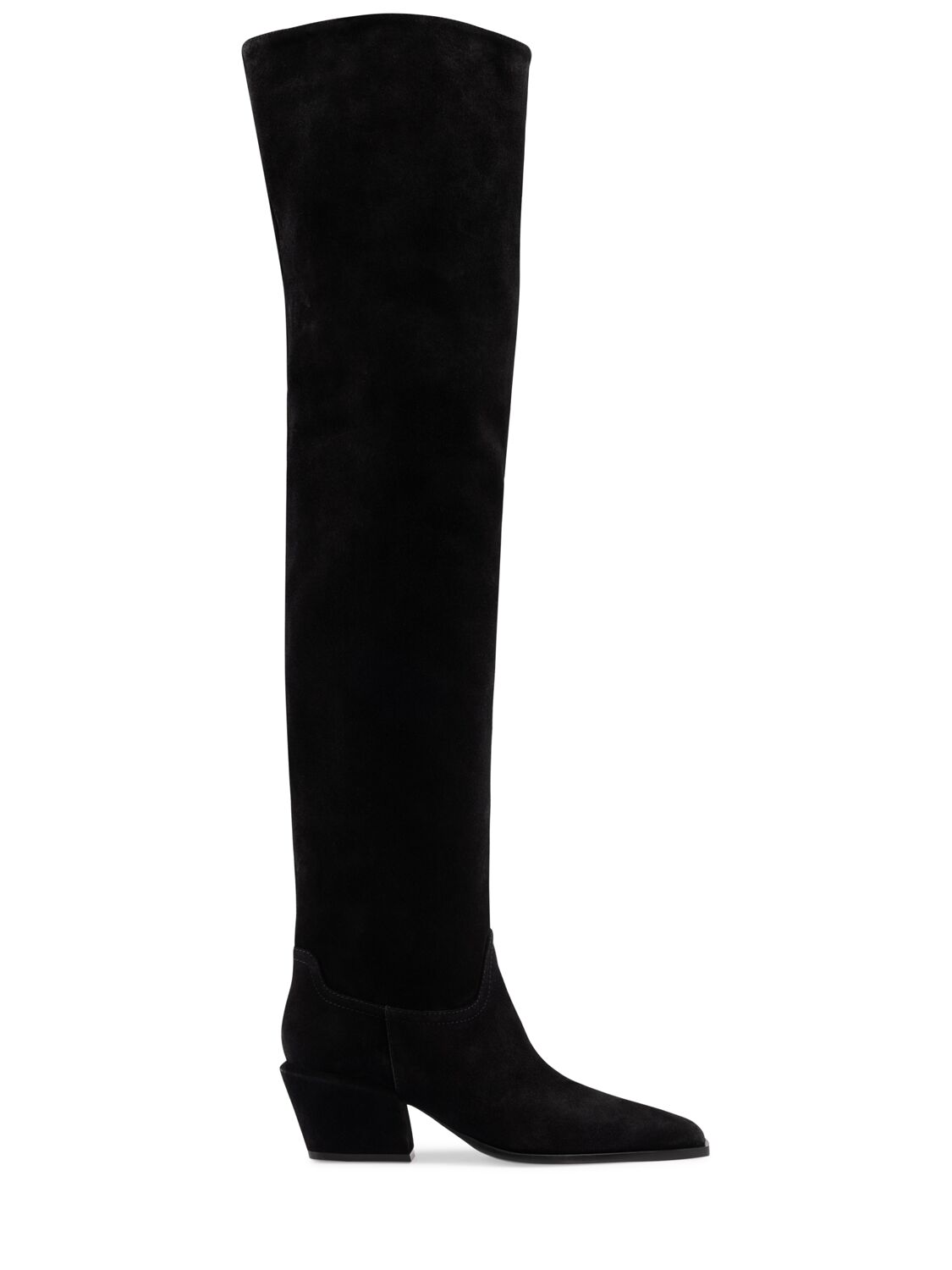 50mm Bettina Suede Over-the-knee Boots