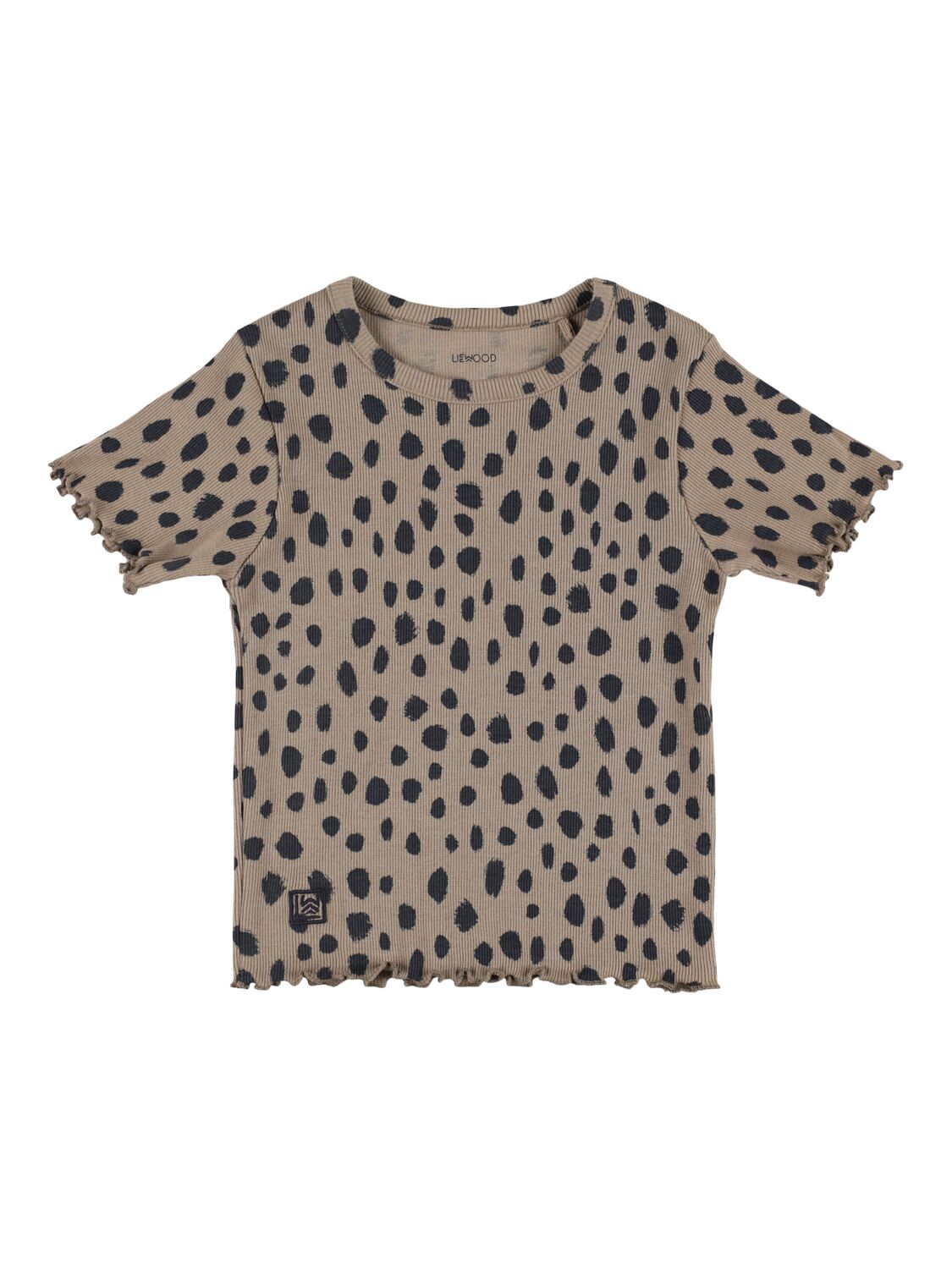 Liewood Leo Print Cotton Blend Jersey T-shirt In Multicolor