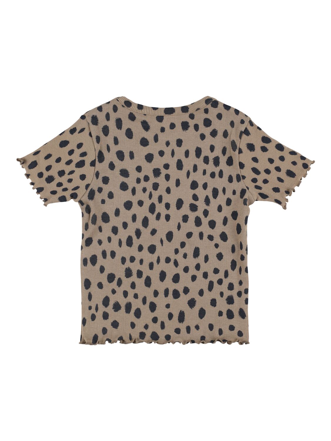 LIEWOOD LEO PRINT COTTON BLEND JERSEY T-SHIRT 