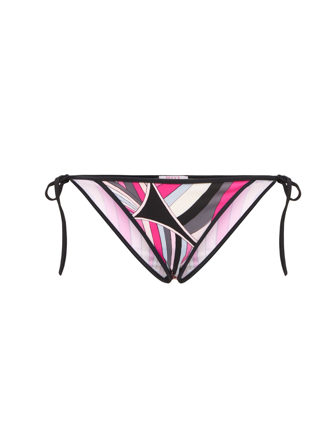 Printed Lycra Triangle Bikini Bottoms - PUCCI - Modalova