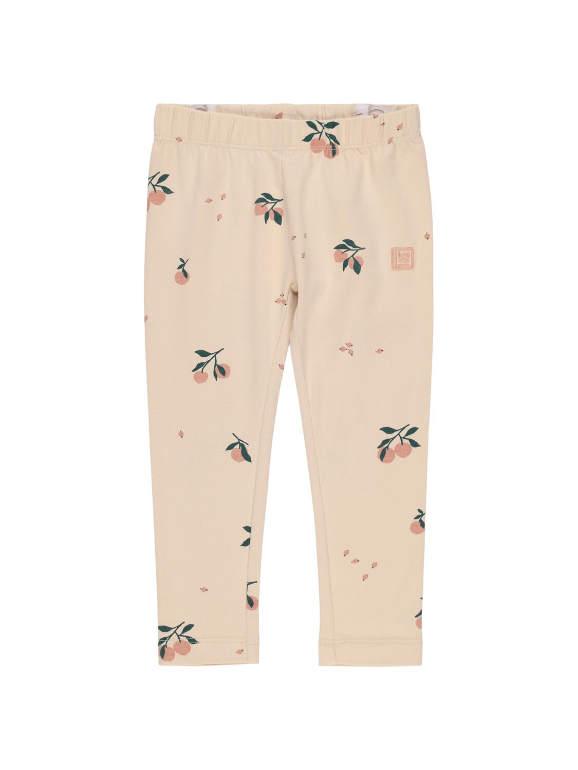 Liewood Kids' Printed Cotton Blend Leggings In Multicolor
