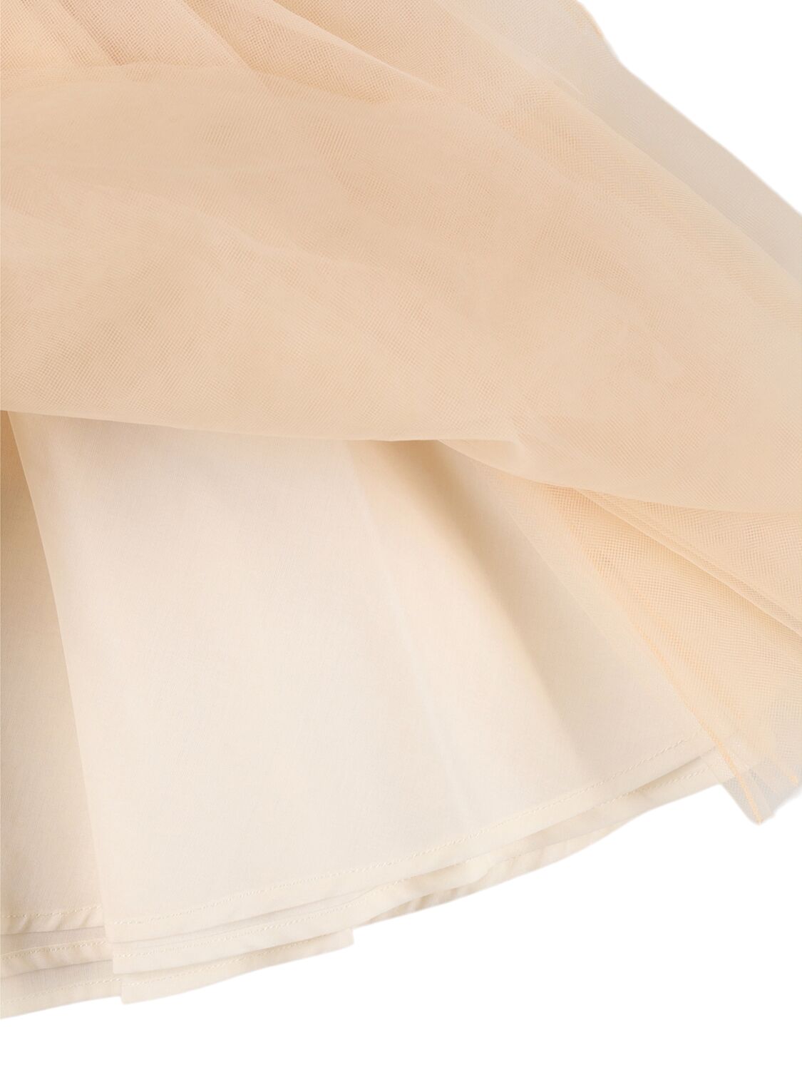 MONNALISA TULLE DRESS 