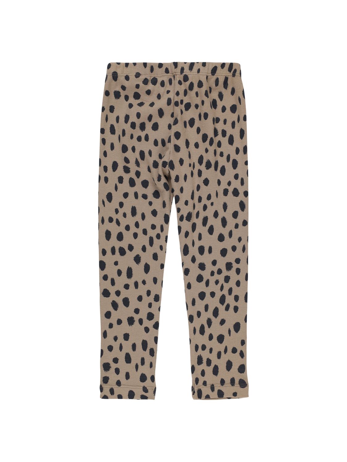 LIEWOOD LEO PRINT COTTON BLEND JERSEY LEGGINGS 