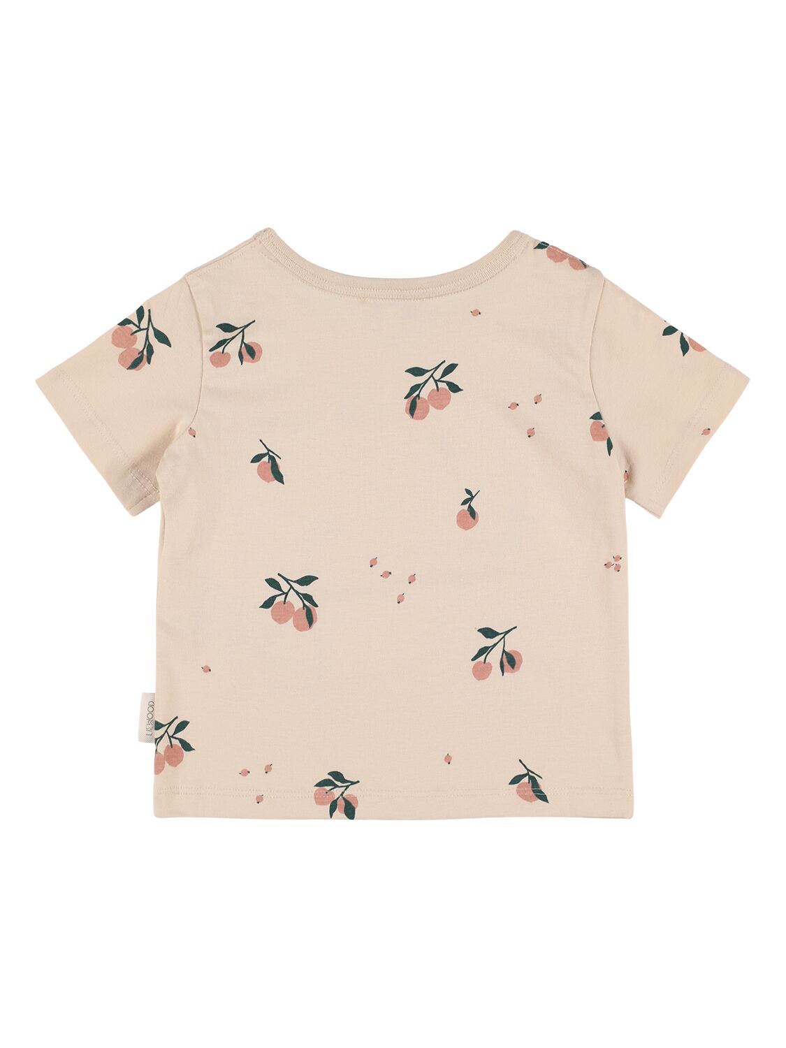 Shop Liewood Fruit Printed Cotton Jersey T-shirt In Multicolor