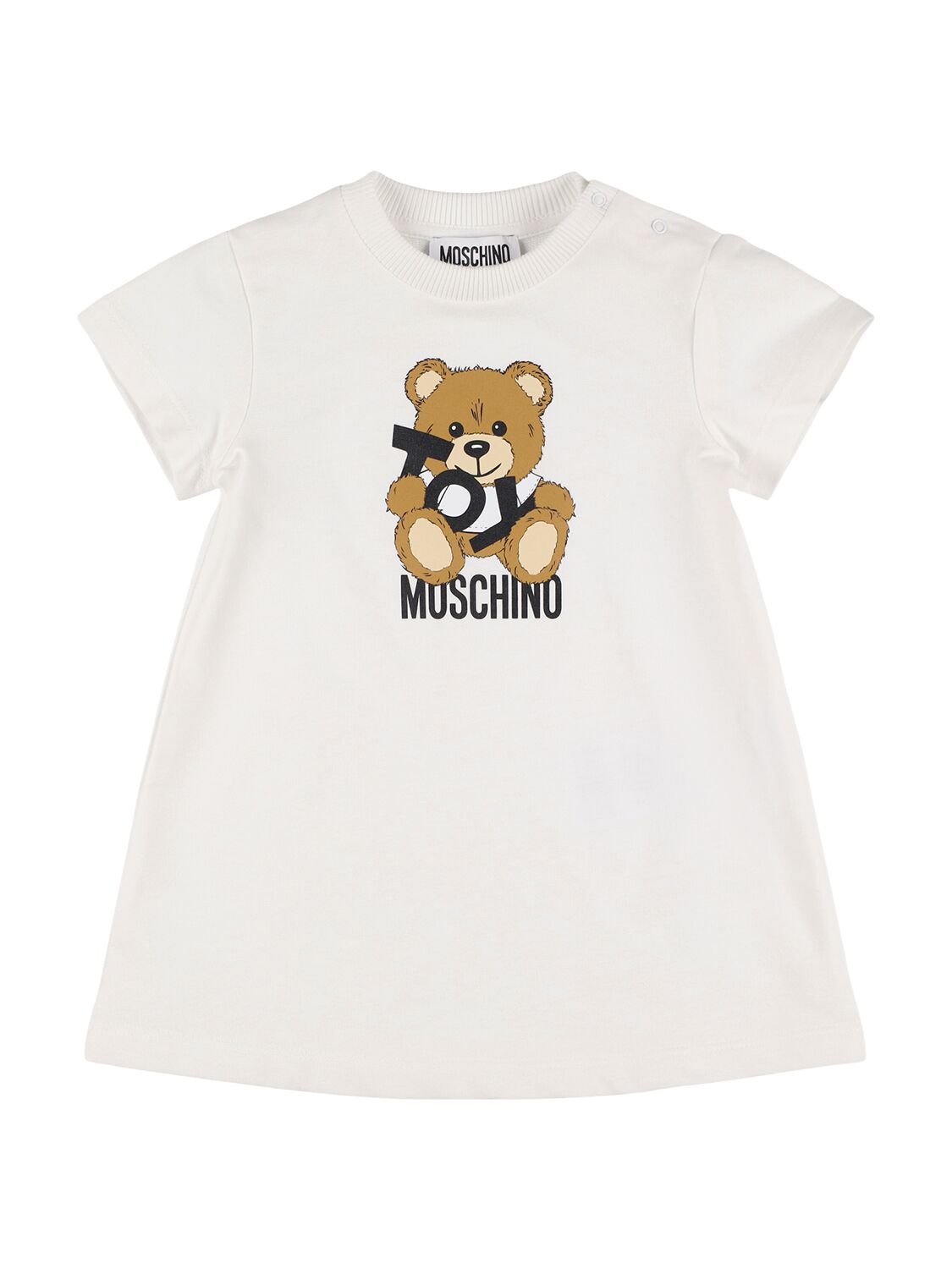 MOSCHINO Printed Cotton Dress