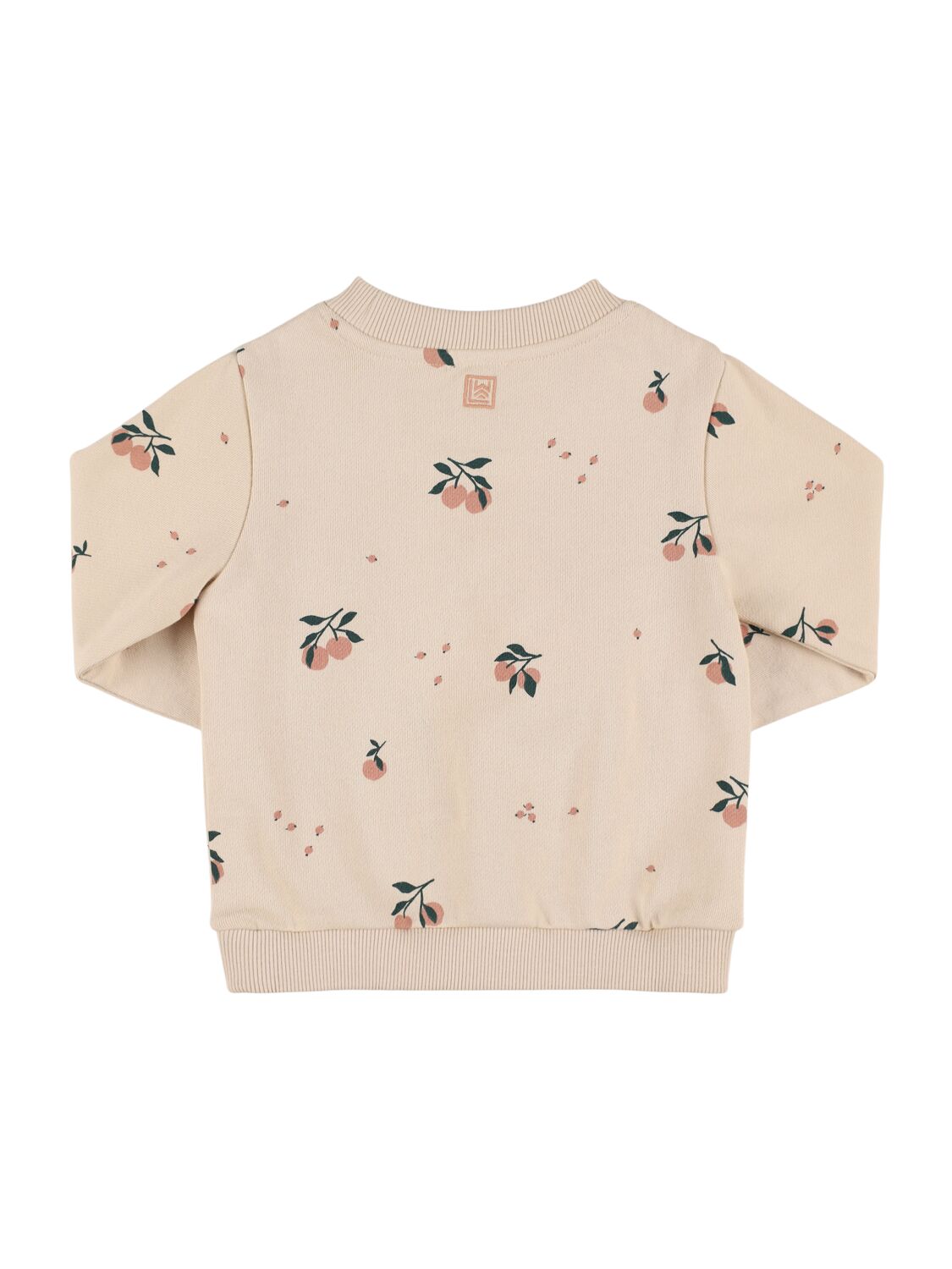 Shop Liewood Fruit Print Cotton Crewneck Sweatshirt In Multicolor