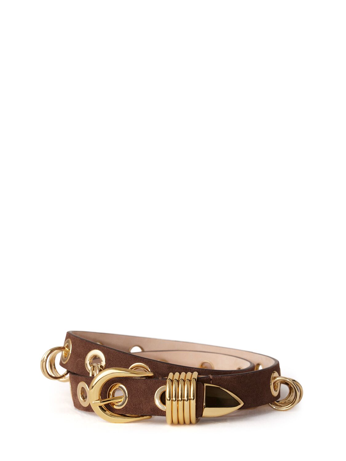 DÉHANCHE Revenge Suede Belt W/ Rings