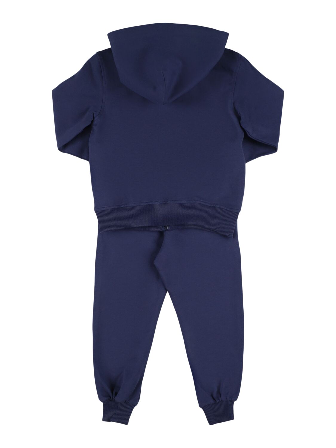Moschino Zip-up Hoodie & Sweatpants In Navy