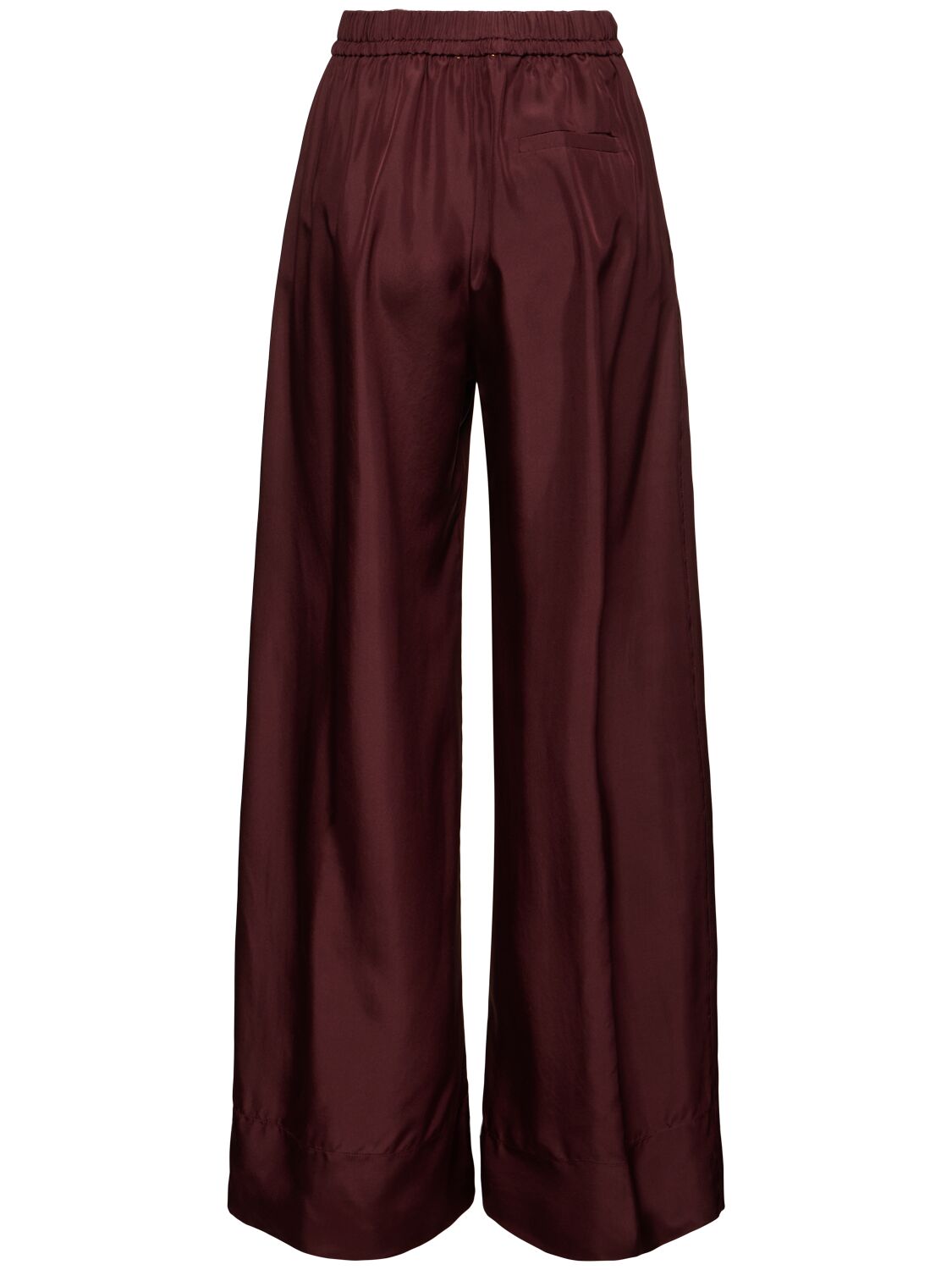 FORTE FORTE HABOTAI SILK DRAWSTRING PANTS 
