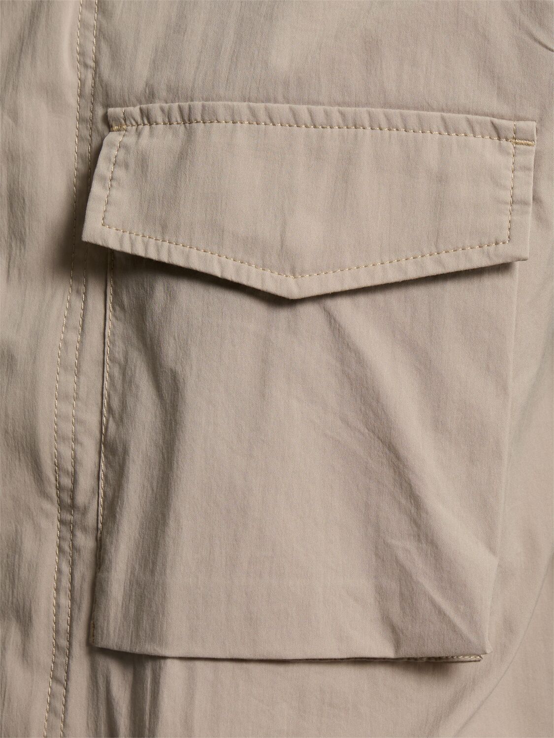 Aspesi Minifield Cotton Blend Poplin Jacket In 01047