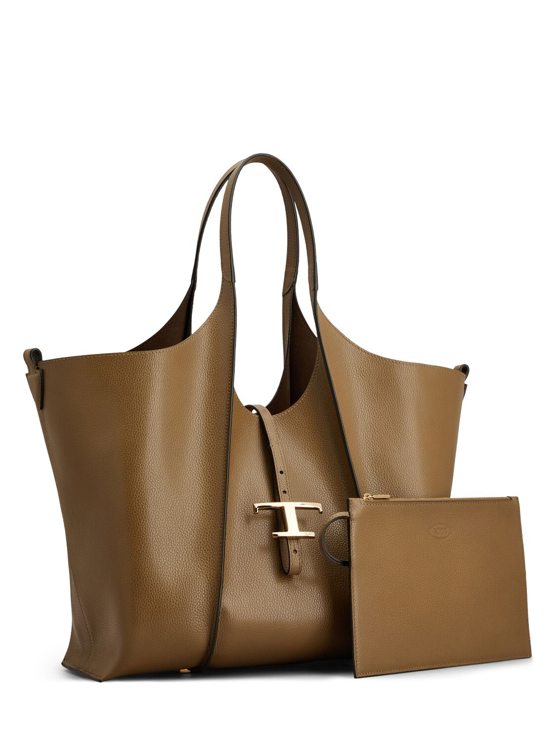 Tod's Medium Tsb Grain Leather Tote Bag