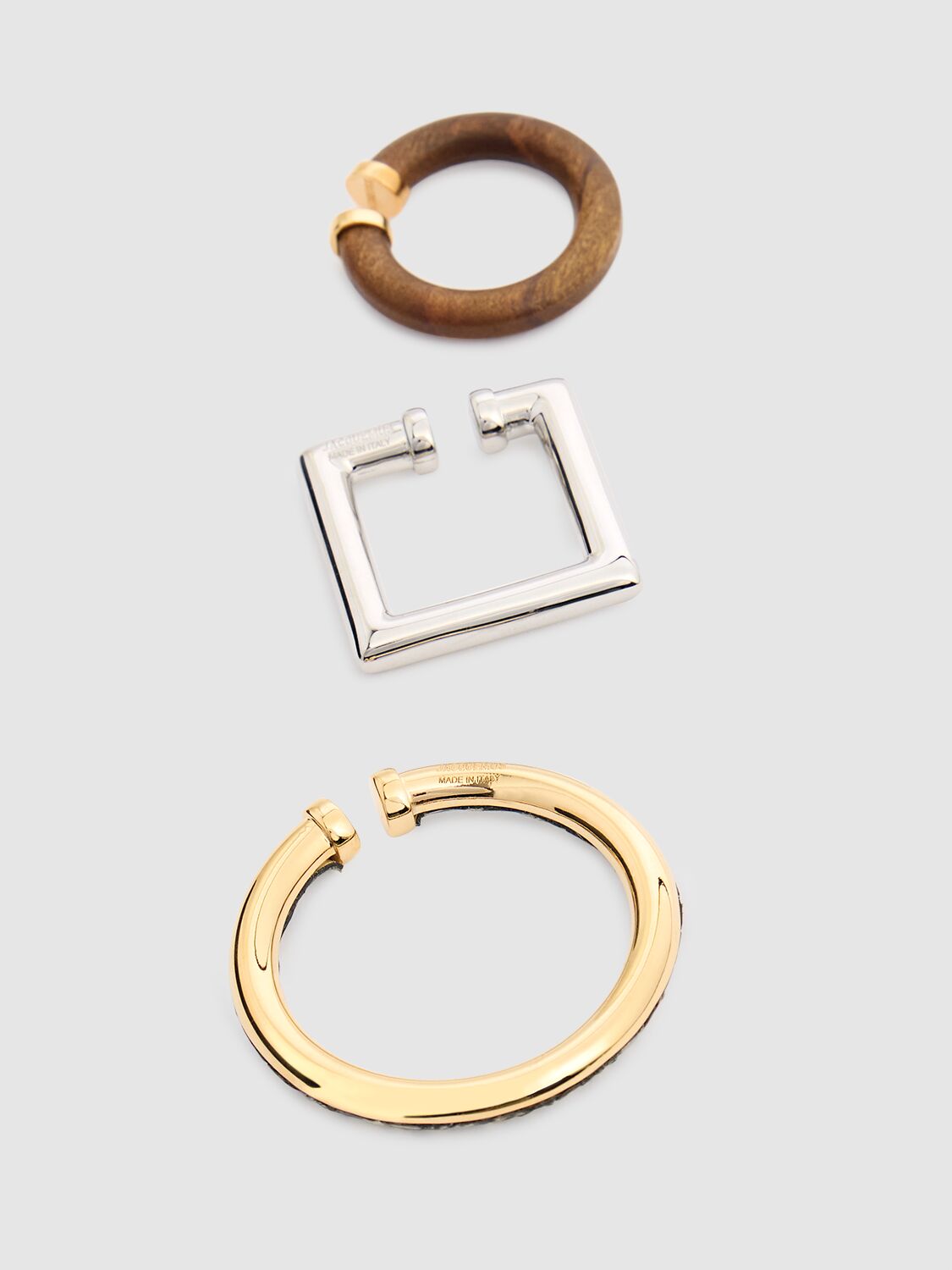 Jacquemus Set Of 3 Ear Cuffs