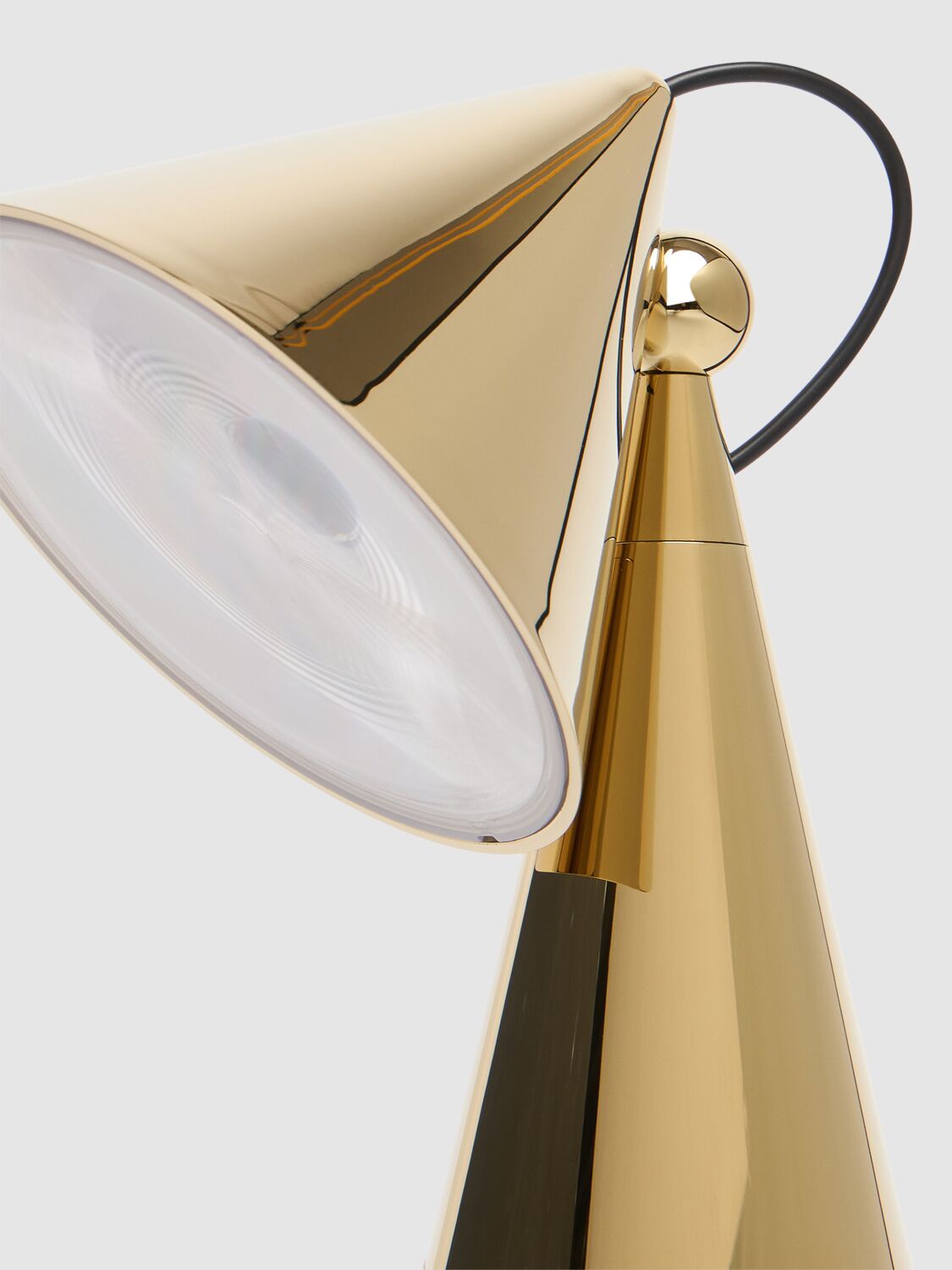 Tom Dixon Pose Portable Gold Led Table Lamp In Gold