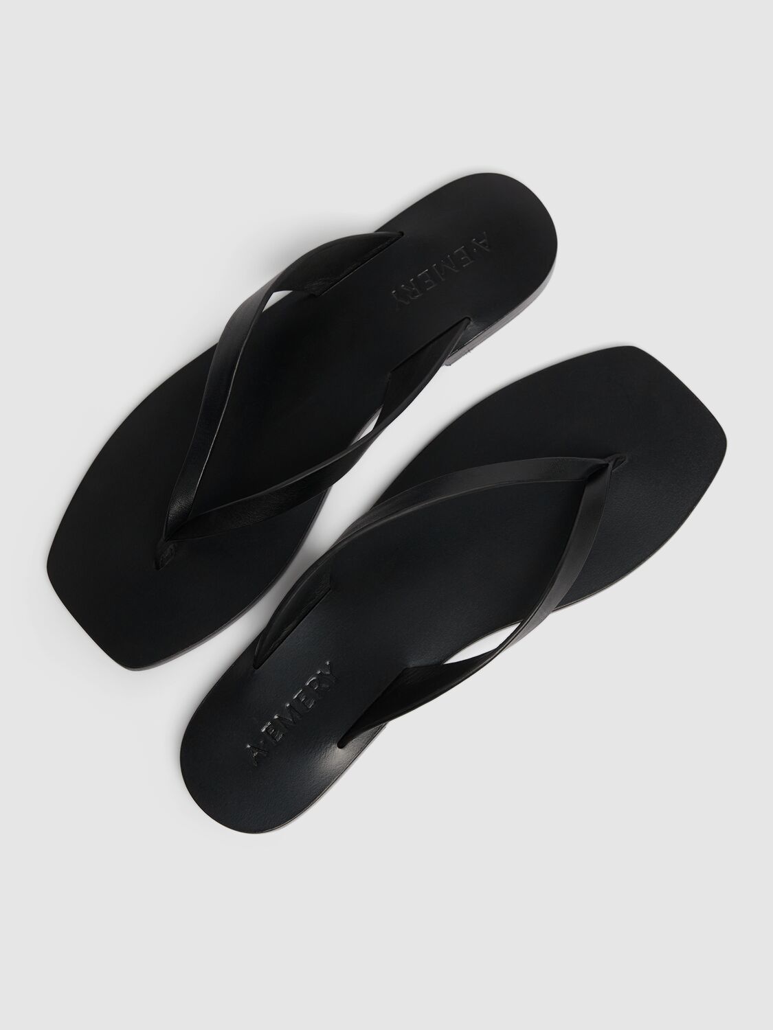 A.EMERY 10MM KINTO LEATHER FLIP FLOPS 