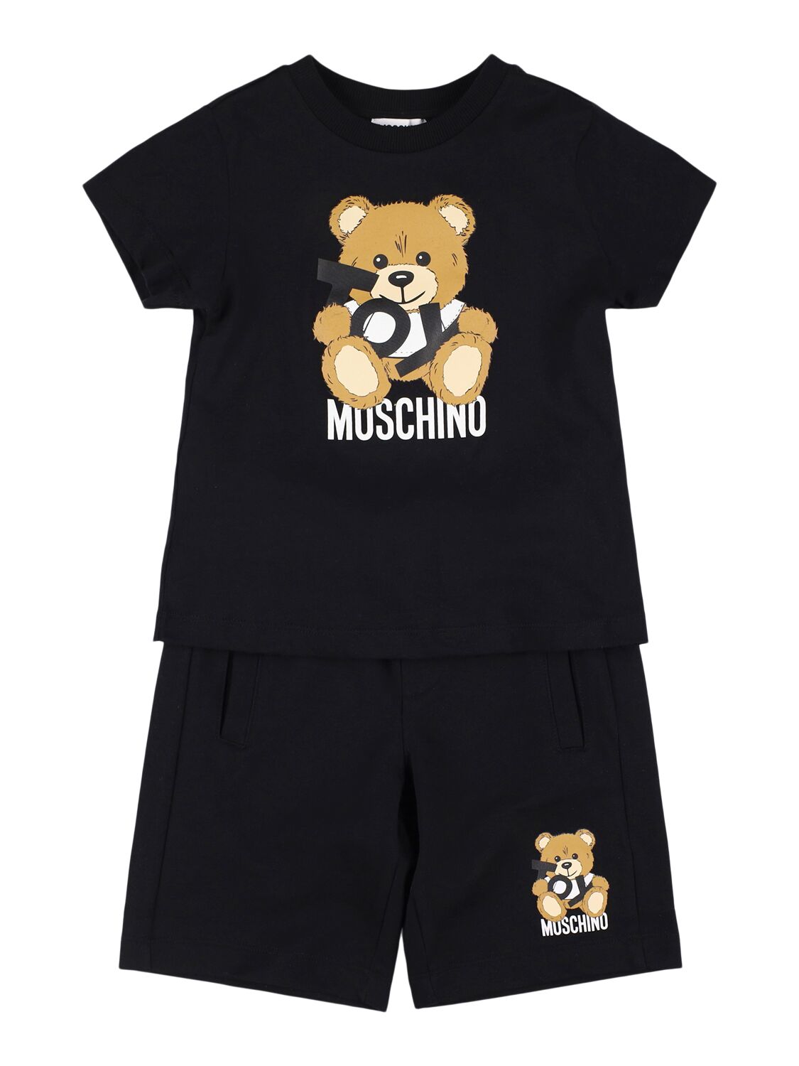 MOSCHINO Cotton T-shirt & Shorts
