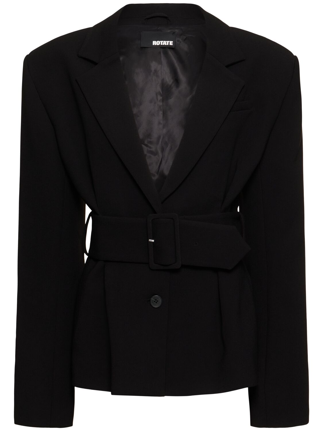 Belted Suiting Blazer