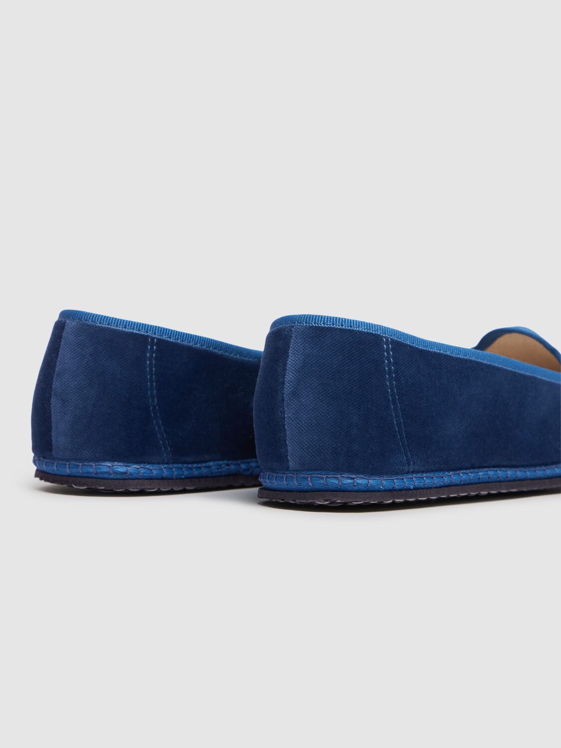 VIBI VENEZIA 10MM DELFINA VELVET SLIPPERS 
