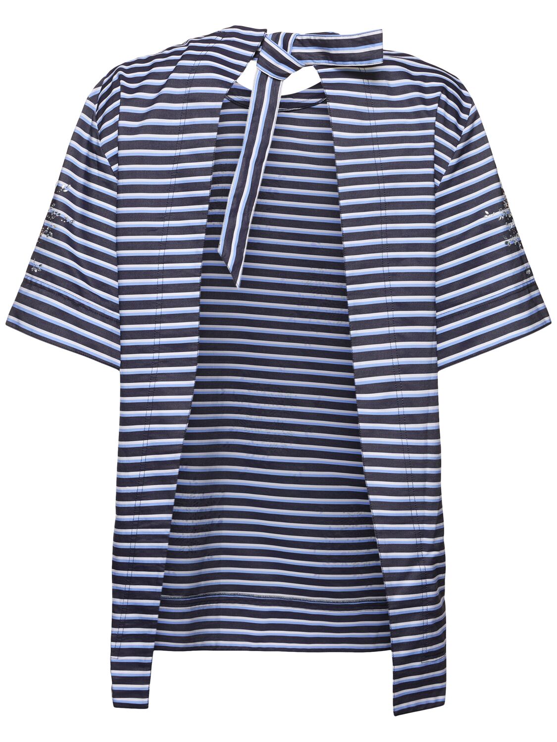 RABANNE PRINTED COTTON JERSEY T-SHIRT 